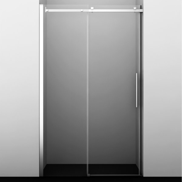 Душевая дверь WasserKRAFT Alme WasserSchutz 15R31 140x200, стекло прозрачное, профиль серебристый