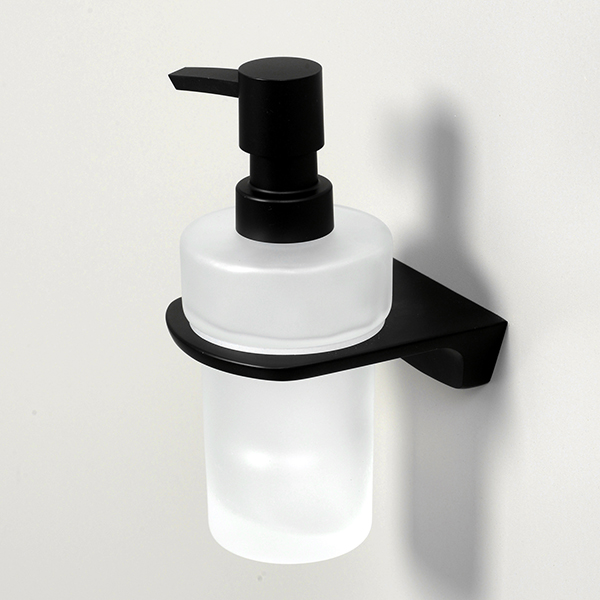 Дозатор WasserKRAFT Elbe K-7299 для жидкого мыла, цвет черный