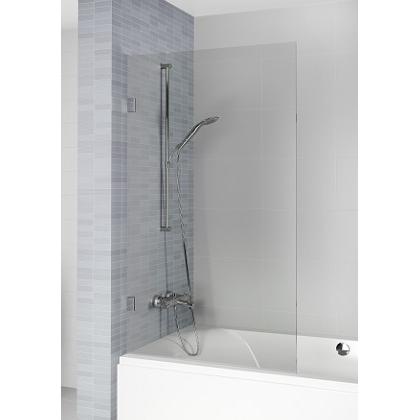 Шторка на ванну Riho Scandic Nxt X409 80, с доводчиком, стекло прозрачное, профиль хром