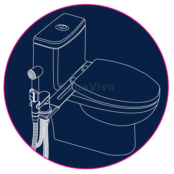 Гигиенический душ Rossinka X25-56 со смесителем
