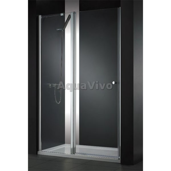 Душевая дверь Cezares ELENA-W-B-12-60/30-P-Cr-L 90, стекло punto, профиль хром, левая