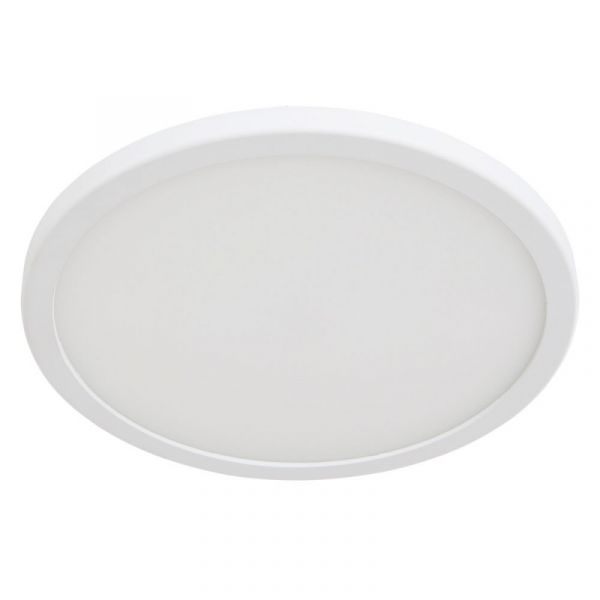 Потолочный светильник Arte Lamp Mesura A7976PL-1WH, арматура белая, плафон пластик белый, 23х23 см