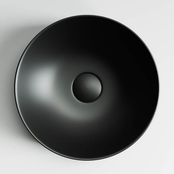 Раковина Ceramica Nova Element CN6007 накладная, 36x36 см, цвет черный матовый - фото 1