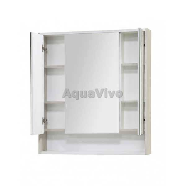Мебель для ванной Акватон Рико 80 цвет белый / ясень фабрик