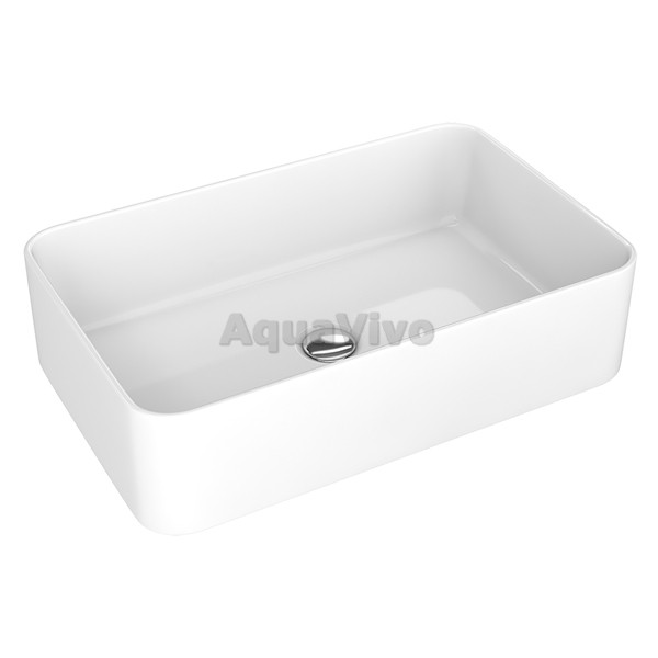 Мебель для ванной Aqwella Mobi 100, цвет бетон светлый/белый - фото 1