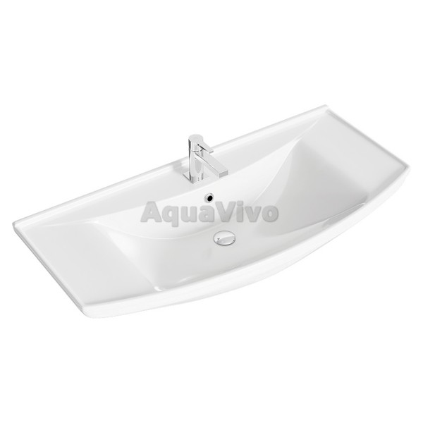 Мебель для ванной Aqwella Аллегро 105, с 2 ящиками, цвет белый - фото 1