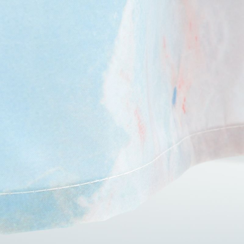 Штора для ванной Fixsen Onyx FX-2516, 180x200, цвет голубой с рисунком - фото 1