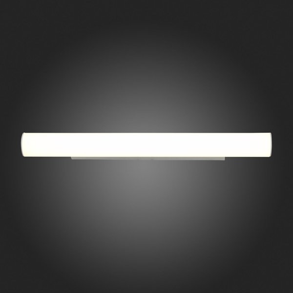 Подсветка для зеркала ST Luce Bacheta SL439.531.01, арматура белая, плафон стекло белое, 59x6 см