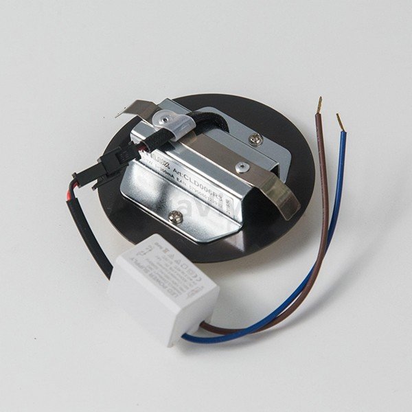 Точечный светильник Citilux Скалли CLD006R5, арматура черная, плафон металл черный, 8х8 см