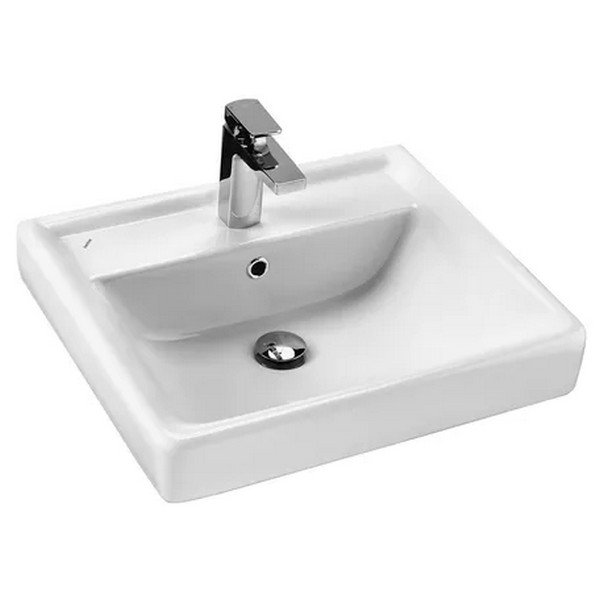 Мебель для ванной Акватон Йорк 55 M, цвет белый/ясень фабрик