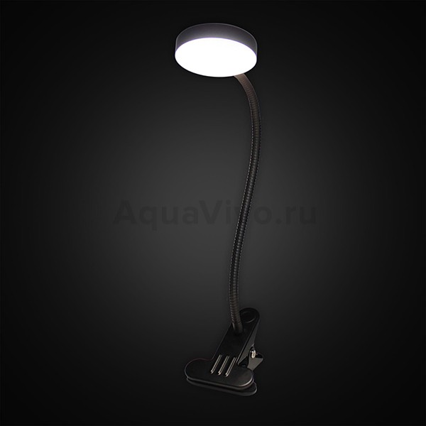 Интерьерная настольная лампа Citilux Ньютон CL803071N, арматура черная, плафон акрил черный, 8х23 см