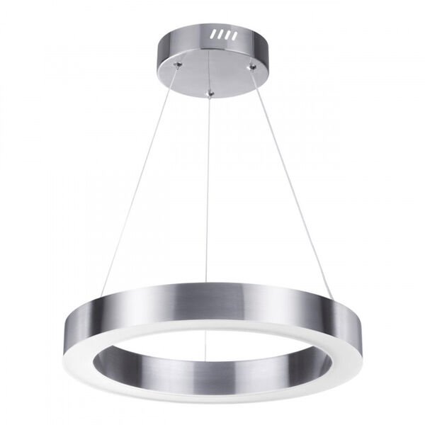 Подвесной светильник Odeon Light Brizzi 4244/25L, арматура никель, плафон металл серый