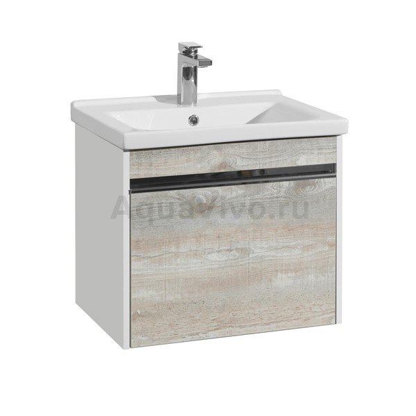 Мебель для ванной Акватон Капри 60, цвет бетон пайн - фото 1