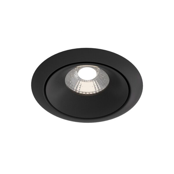 Точечный светильник Maytoni Technicali Yin DL031-L12W4K-B, арматура черная
