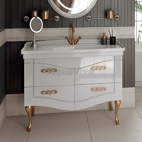 Мебель для ванной Оника Адель 105.16, цвет белый