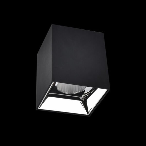 Точечный светильник Citilux Старк CL7440212, арматура черная, плафон металл хром - фото 1