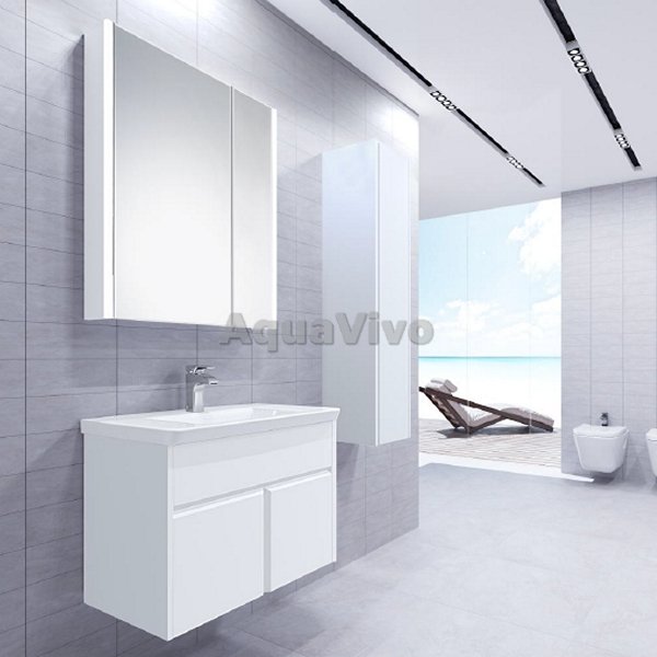 Мебель для ванной Roca Up 80, цвет белый глянец