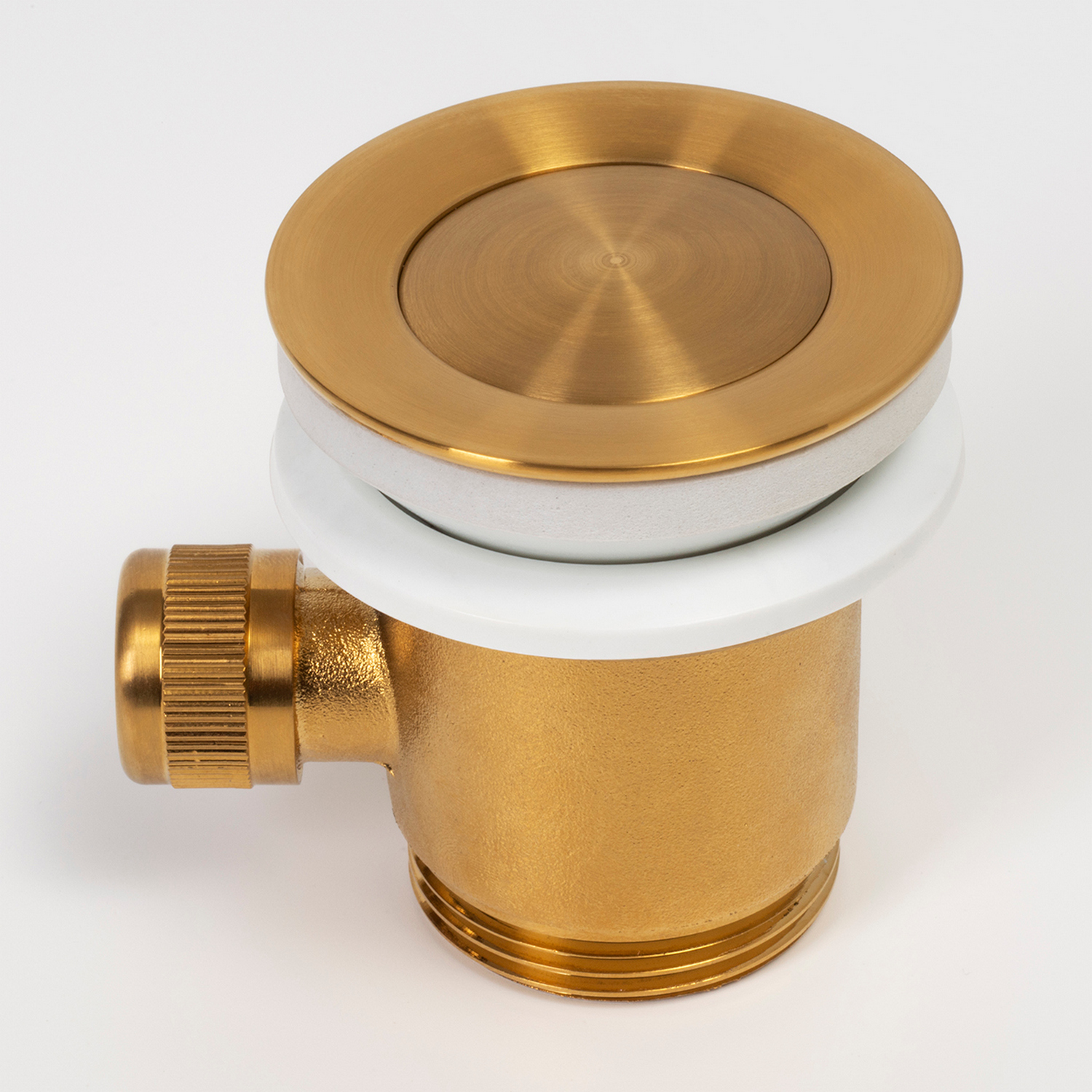 Смеситель WasserKRAFT Aisch 5506 для биде, с донным клапаном, цвет золото