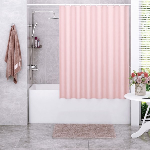 Штора для ванной WasserKRAFT Oder SC-30401, 180x200, цвет розовый