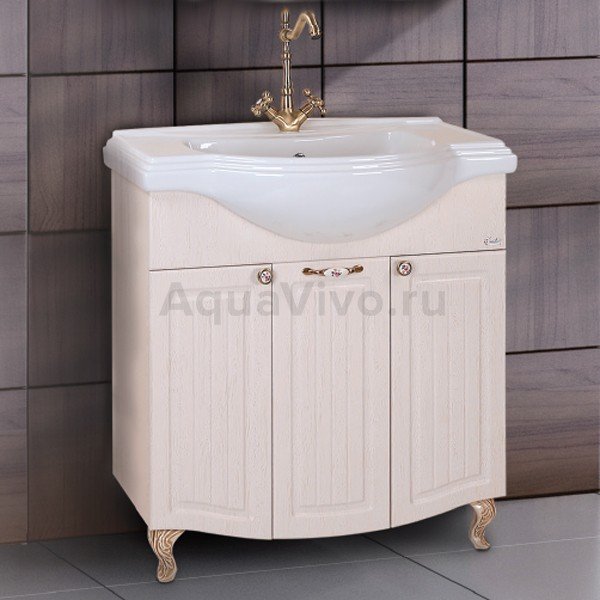 Мебель для ванной Оника Арно Классик 80.11, цвет белое дерево