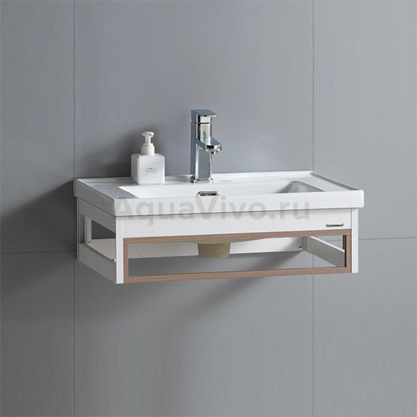 Мебель для ванной River Laura 60, цвет белый / бежевый - фото 1