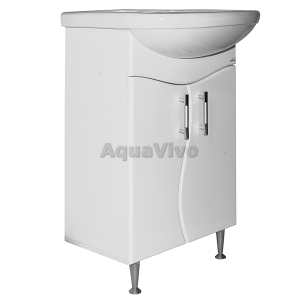 Мебель для ванной Mixline Ангара 52, цвет белый