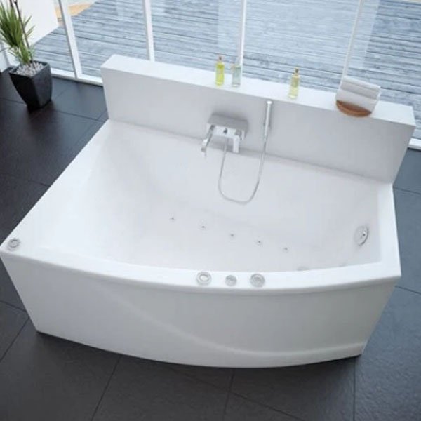 Акриловая ванна Акватек Оракул 180х125, левая, цвет белый - фото 1