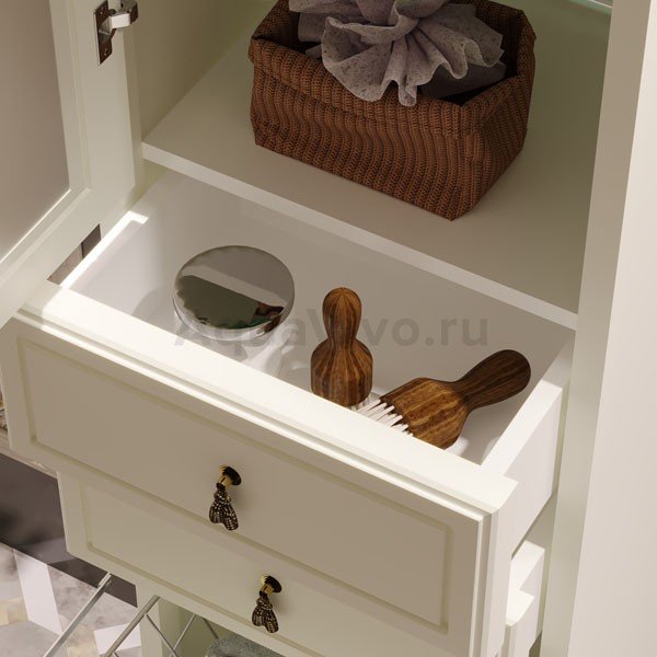 Мебель для ванной Опадирис Риспекто 105, цвет слоновая кость - фото 1