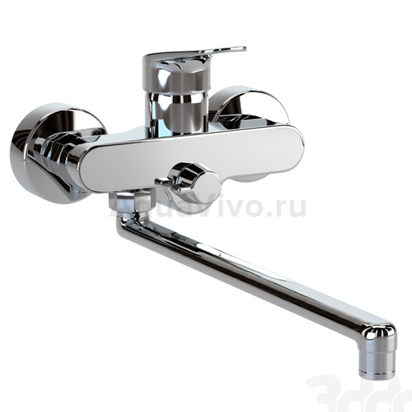 Смеситель Ideal Standard Ceraflex B1741AA для ванны с душем, с керамическим переключателем 