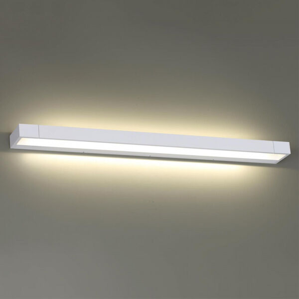 Настенный светильник Odeon Light Arno 3887/24WW, арматура белая, плафон металл белый