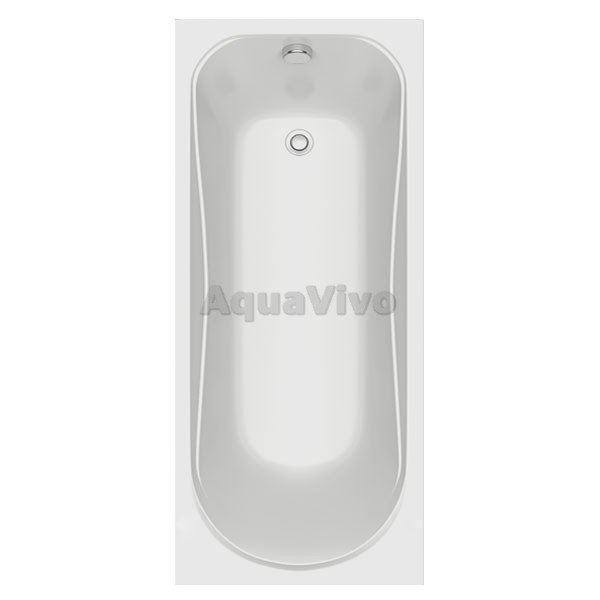Акриловая ванна Бас Стайл 160x70, с каркасом, без экранов, цвет белый