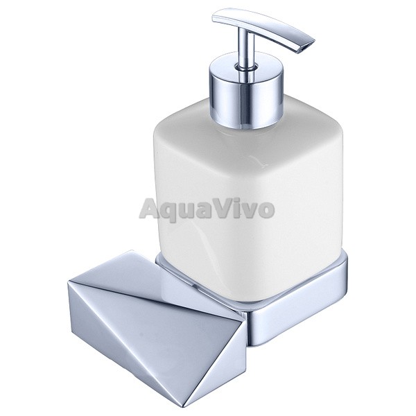 Дозатор Boheme New Venturo 10317-CR для жидкого мыла с держателем, с цвет хром