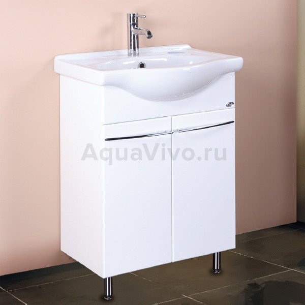 Мебель для ванной Оника Селигер 60.10, цвет белый - фото 1
