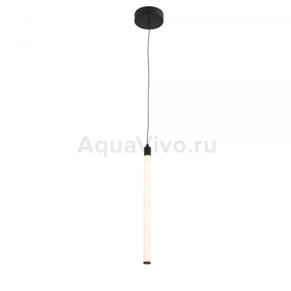 Подвесной светильник ST Luce Bisaria SL393.403.01, арматура металл, цвет черный, плафон акрил, цвет белый