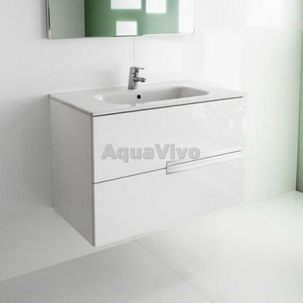 Мебель для ванной Roca Victoria Nord 80 Ice Edition, 2 ящика, цвет белый - фото 1