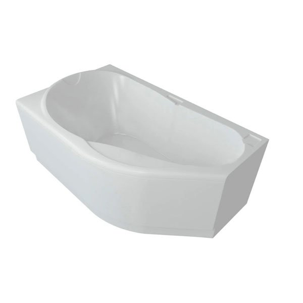 Акриловая ванна Акватек Таурус 170х100, левая, цвет белый - фото 1