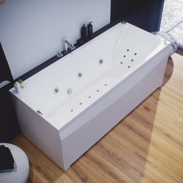 Акриловая ванна Акватек Альфа 150х70, цвет белый - фото 1