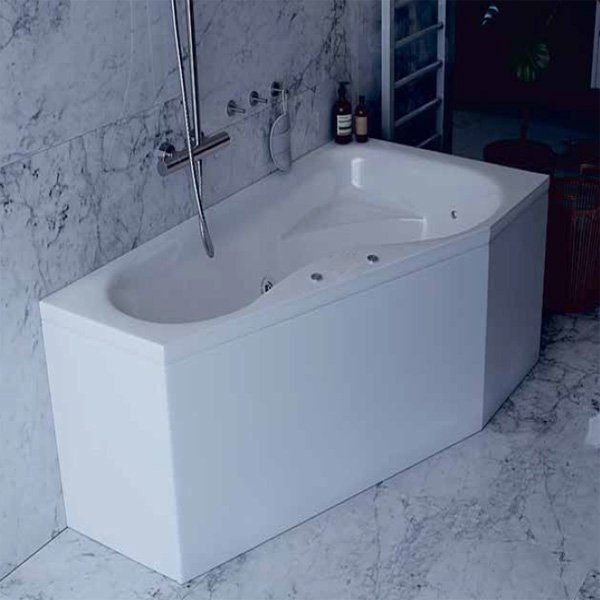Акриловая ванна Акватек Медея 170х95, правая, цвет белый - фото 1