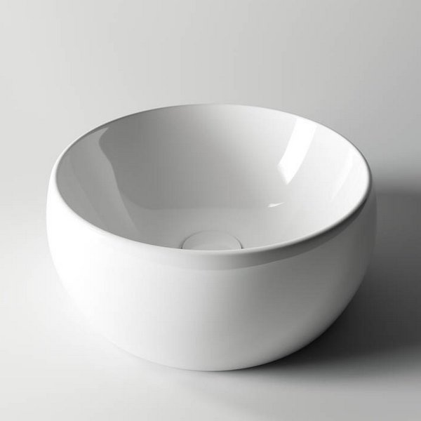Раковина Ceramica Nova Element CN6001 накладная, 40x40 см, цвет белый - фото 1