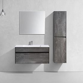 Мебель для ванной Vincea Chiara 100, с 1 ящиком, цвет серый камень - фото 1