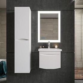 Мебель для ванной Бриклаер Вега 50 подвесная, цвет белый - фото 1