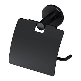 Держатель туалетной бумаги AM.PM X-Joy A85A341422, с крышкой, цвет черный - фото 1