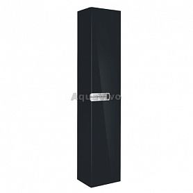 Шкаф-пенал Roca Victoria Nord Black Edition 30, цвет черный глянец - фото 1
