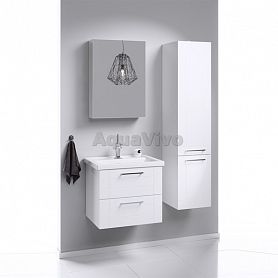 Мебель для ванной Aqwella Манчестер 70, с 2 ящиками, цвет белый - фото 1