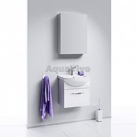 Мебель для ванной Aqwella Аллегро 50, с 1 ящиком, цвет белый - фото 1