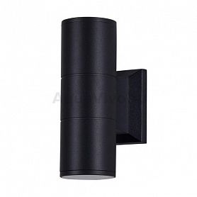 Настенный светильник Maytoni Bowery O574WL-02B, арматура цвет черный, цвет черный - фото 1