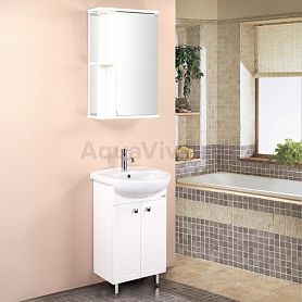 Мебель для ванной Оника Канны 50.11, цвет белый - фото 1