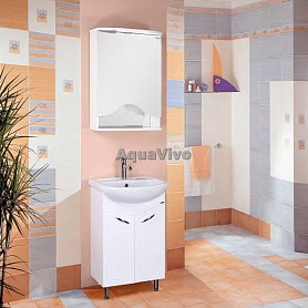 Мебель для ванной Оника Лада 50.11, цвет белый - фото 1