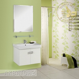 Мебель для ванной Акватон Оптима 70, цвет белый - фото 1