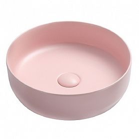 Раковина Ceramica Nova Element CN6022MP накладная, 39x39 см, цвет розовый матовый - фото 1